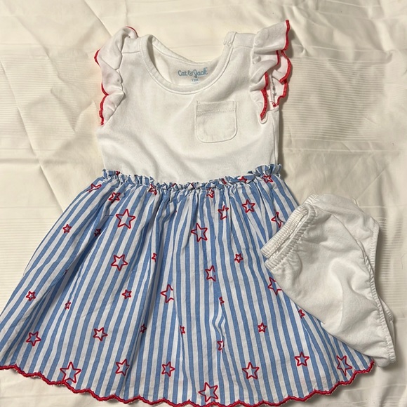 NWOT-Stars & Stripes dress - Picture 1 of 2